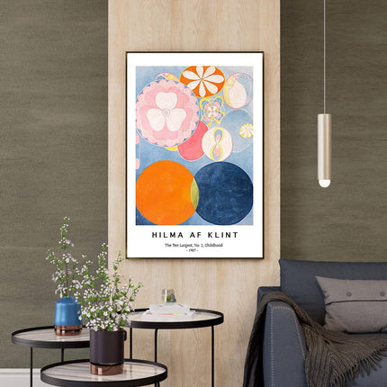 Hilma af Klint - The Ten Largest No. 2 Childhood Poster