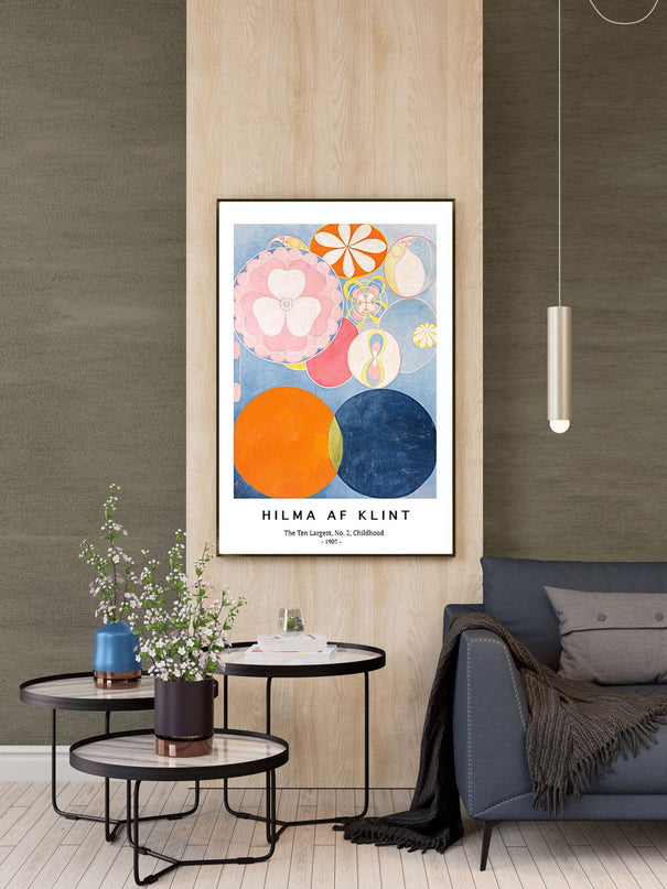 Hilma af Klint - The Ten Largest No. 2 Childhood Poster