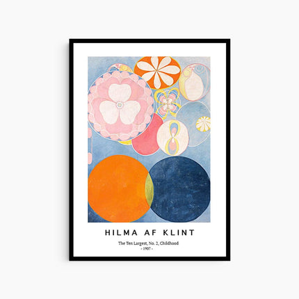 Hilma af Klint - The Ten Largest No. 2 Childhood Poster
