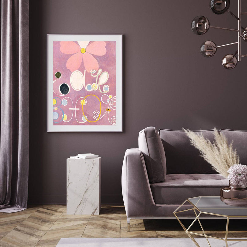Hilma af Klint - The Ten Largest No. 5 Adulthood