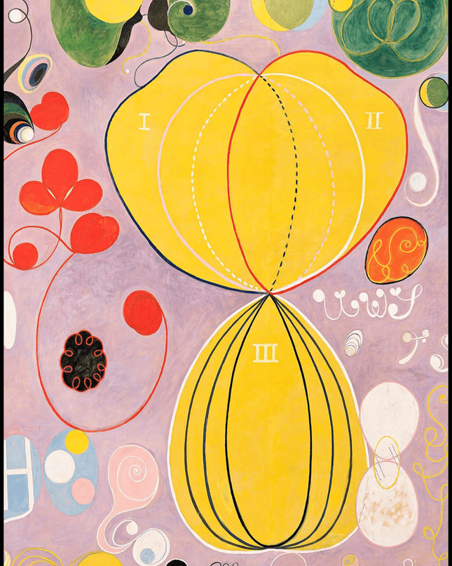 Hilma af Klint - The Ten Largest No. 7 Adulthood