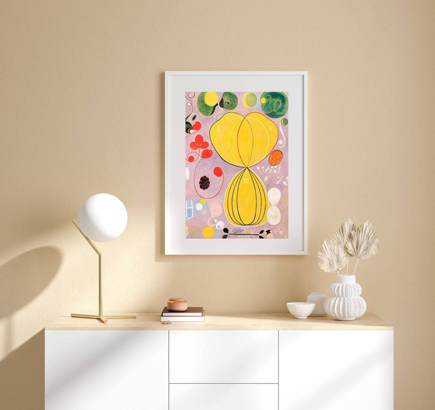 Hilma af Klint - The Ten Largest No. 7 Adulthood