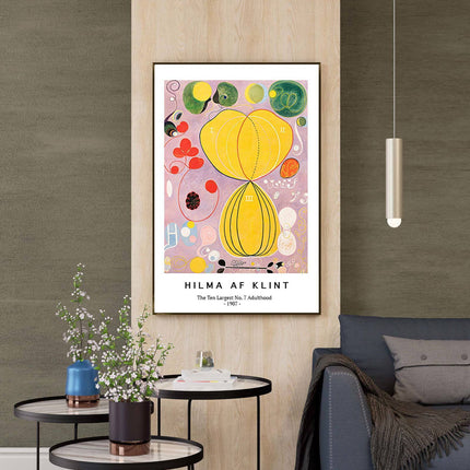 Hilma af Klint - The Ten Largest No. 7 Adulthood Poster