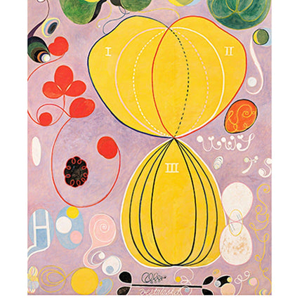 Hilma af Klint - The Ten Largest No. 7 Adulthood Poster