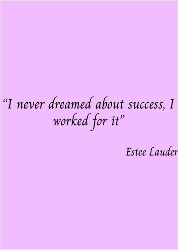 I Never Dreamed About Success, I Worked For It Poster