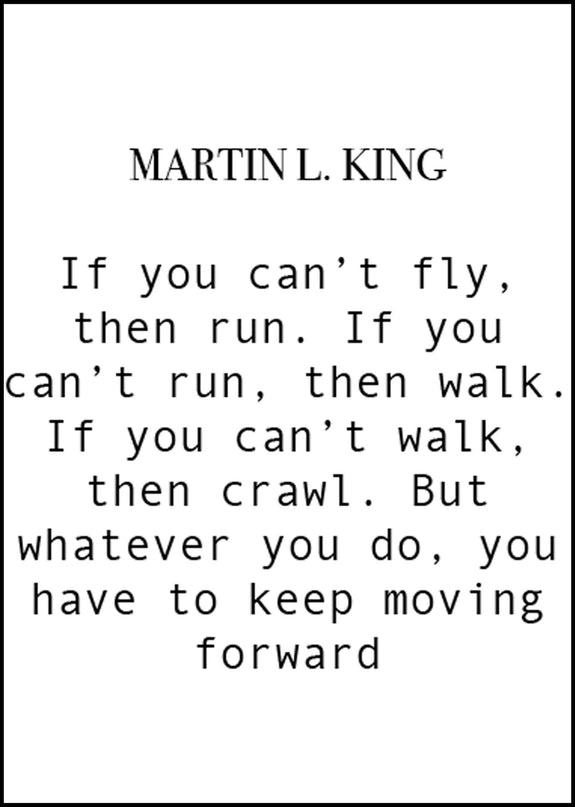If you can't fly then run...Poster