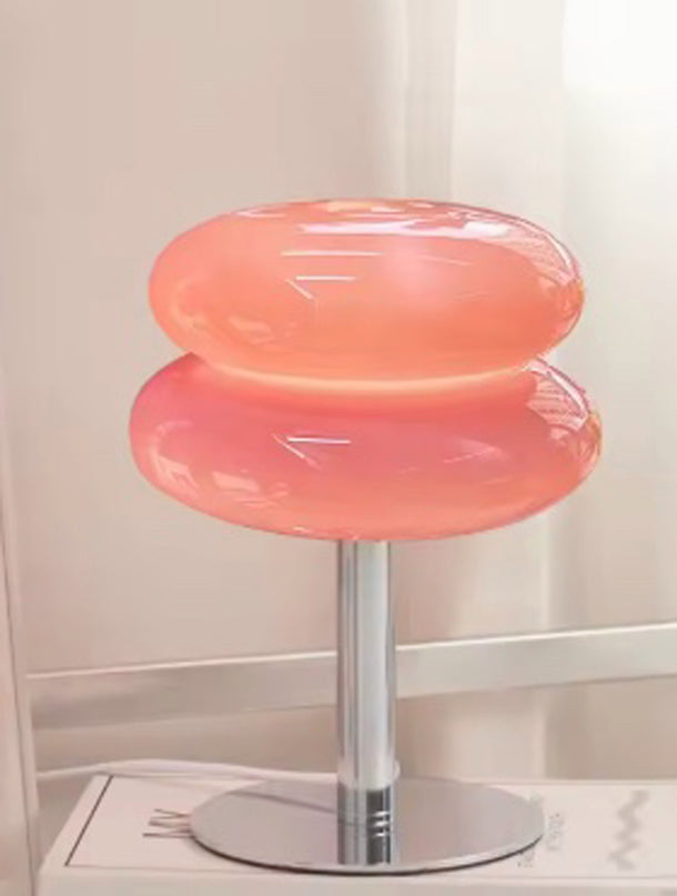 Bauhaus Macaron mushroom Glass Table Lamp