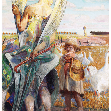 Jacek Malczewski - Angel, I Shall Follow Thee