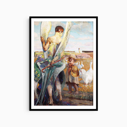 Jacek Malczewski - Angel, I Shall Follow Thee