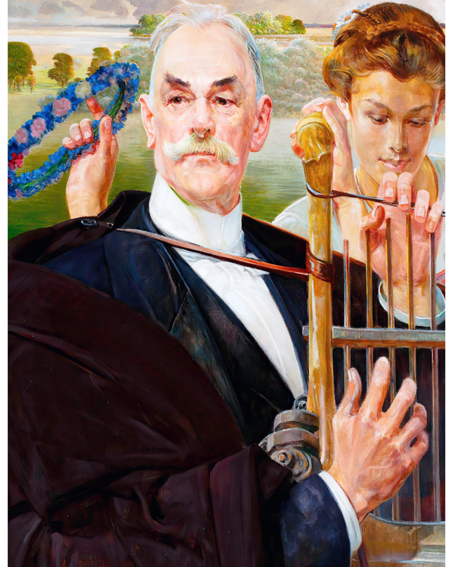 Jacek Malczewski - Portrait of Władysław Żeleński