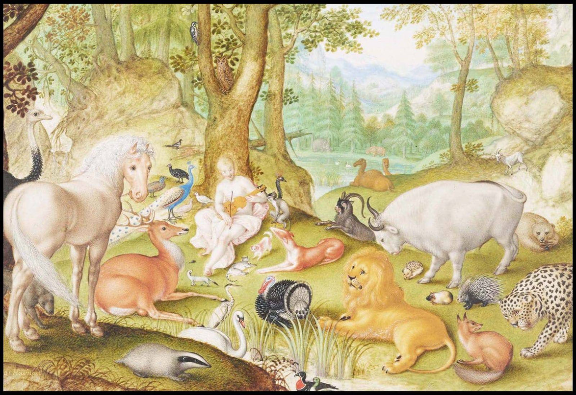 Jacob Hoefnagel - Orpheus Charming the Animals