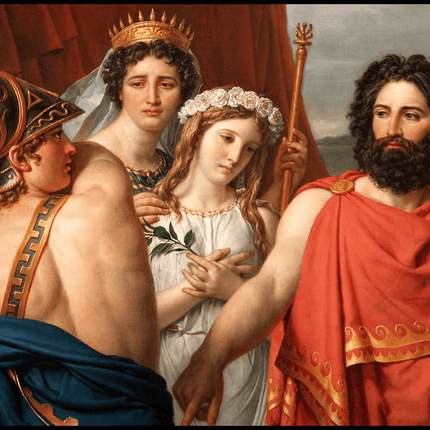 Jacques-Louis David -The Anger of Achilles