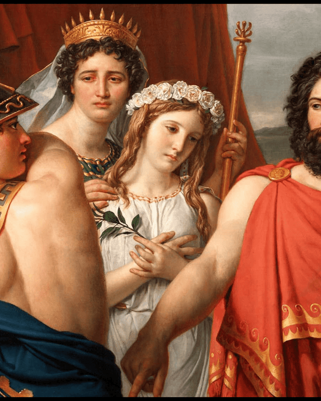 Jacques-Louis David -The Anger of Achilles