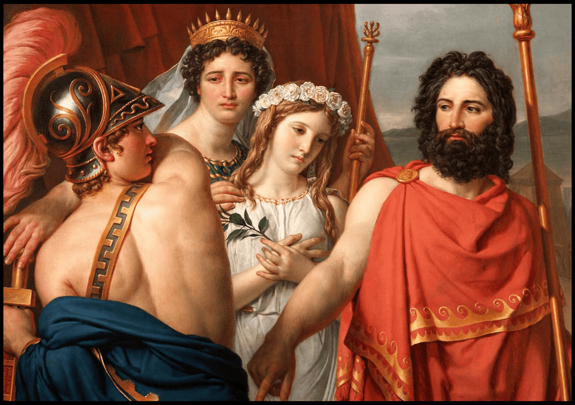 Jacques-Louis David -The Anger of Achilles