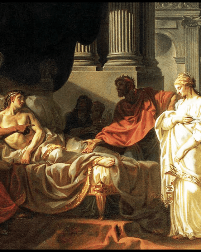 Jacques-Louis David - Antiochus and Stratonica