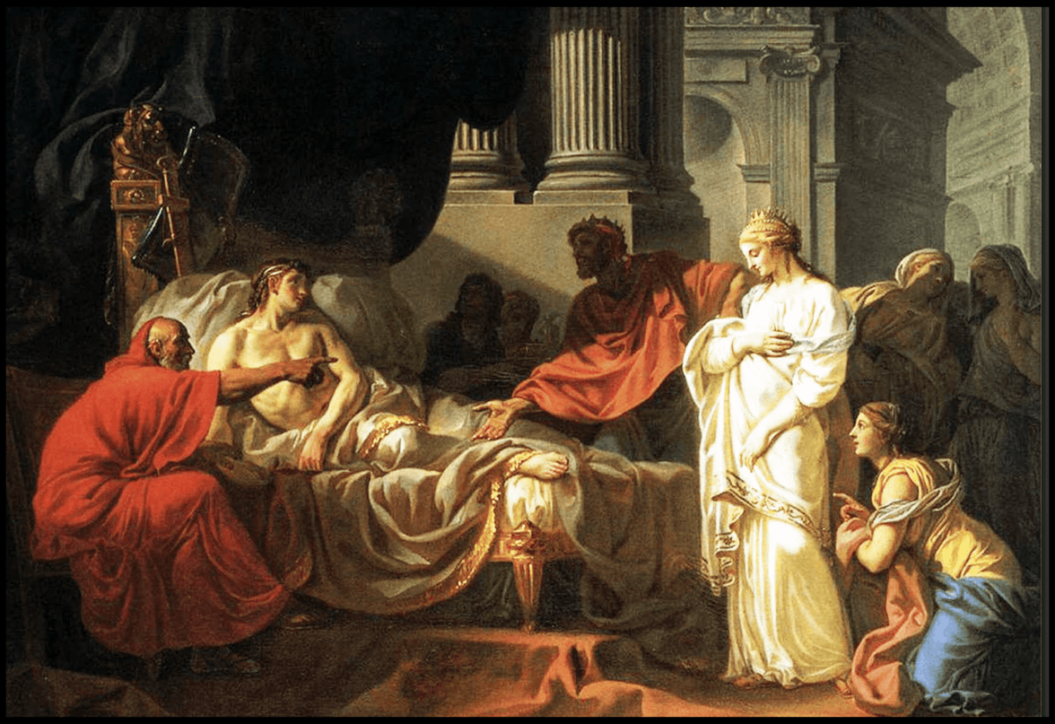 Jacques-Louis David - Antiochus and Stratonica