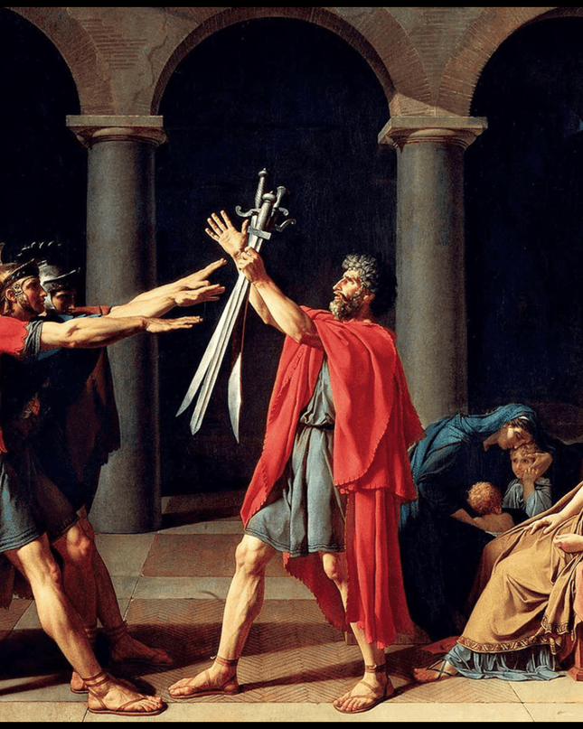 Jacques-Louis David - Le Serment des Horaces