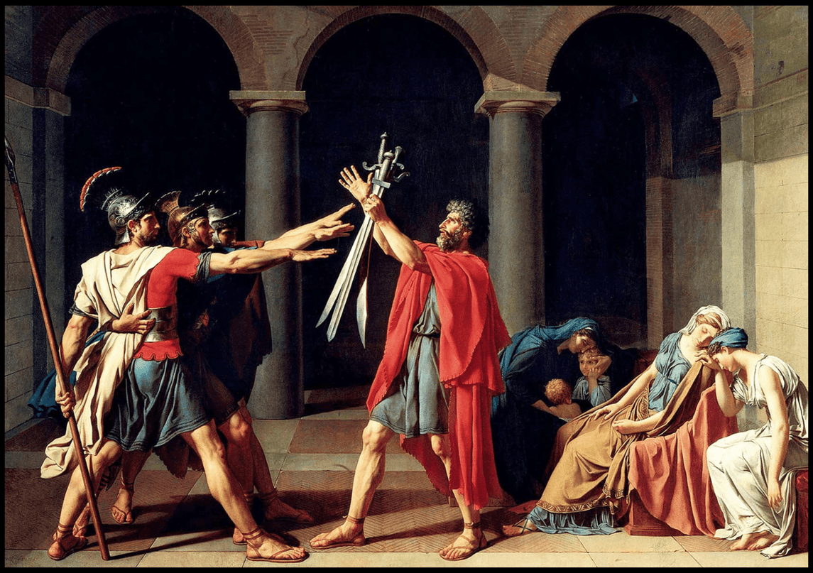Jacques-Louis David - Le Serment des Horaces