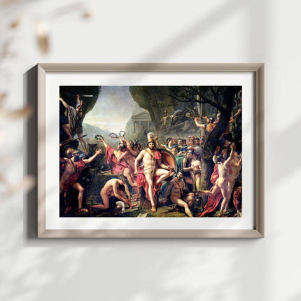 Jacques-Louis David - Leonidas At Thermopylae
