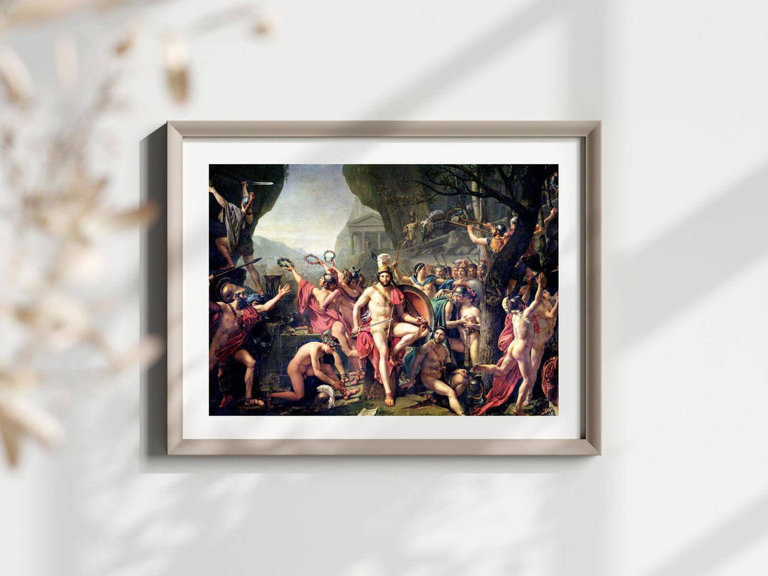 Jacques-Louis David - Leonidas At Thermopylae
