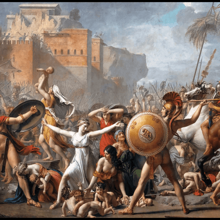 Jacques-Louis David - Les Sabines