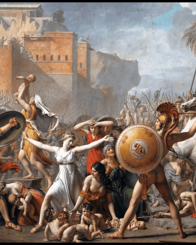 Jacques-Louis David - Les Sabines