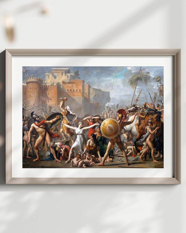 Jacques-Louis David - Les Sabines