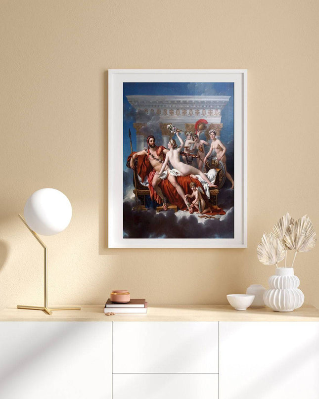Jacques-Louis David - Mars Being Disarmed by Venus