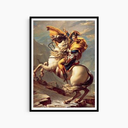Jacques-Louis David - Napoleon Crossing the Alps