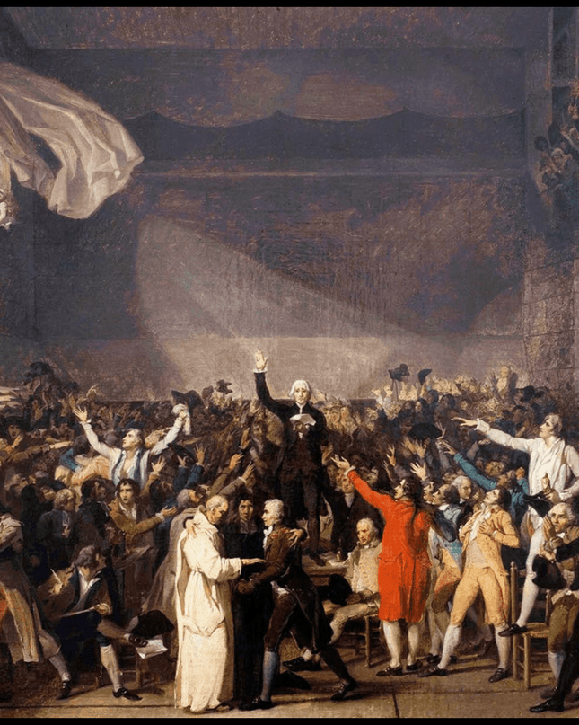 Jacques-Louis David - Serment Du Jeu De Paume