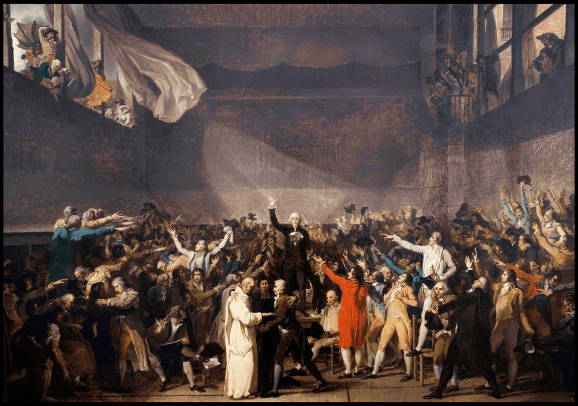 Jacques-Louis David - Serment Du Jeu De Paume
