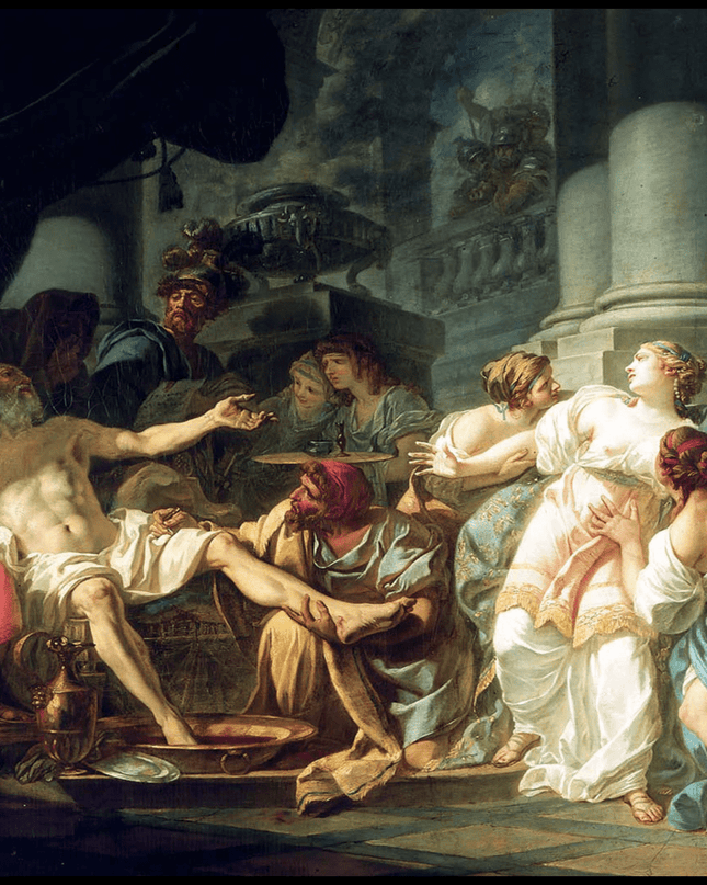Jacques-Louis David - The Death Of Seneca