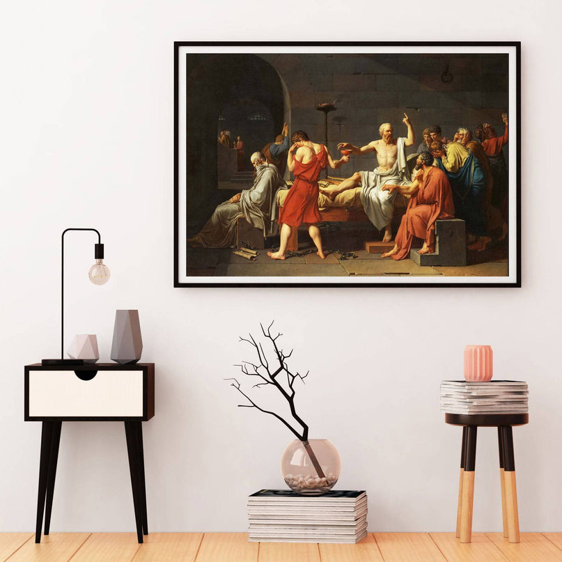 Jacques-Louis David - The Death of Socrates