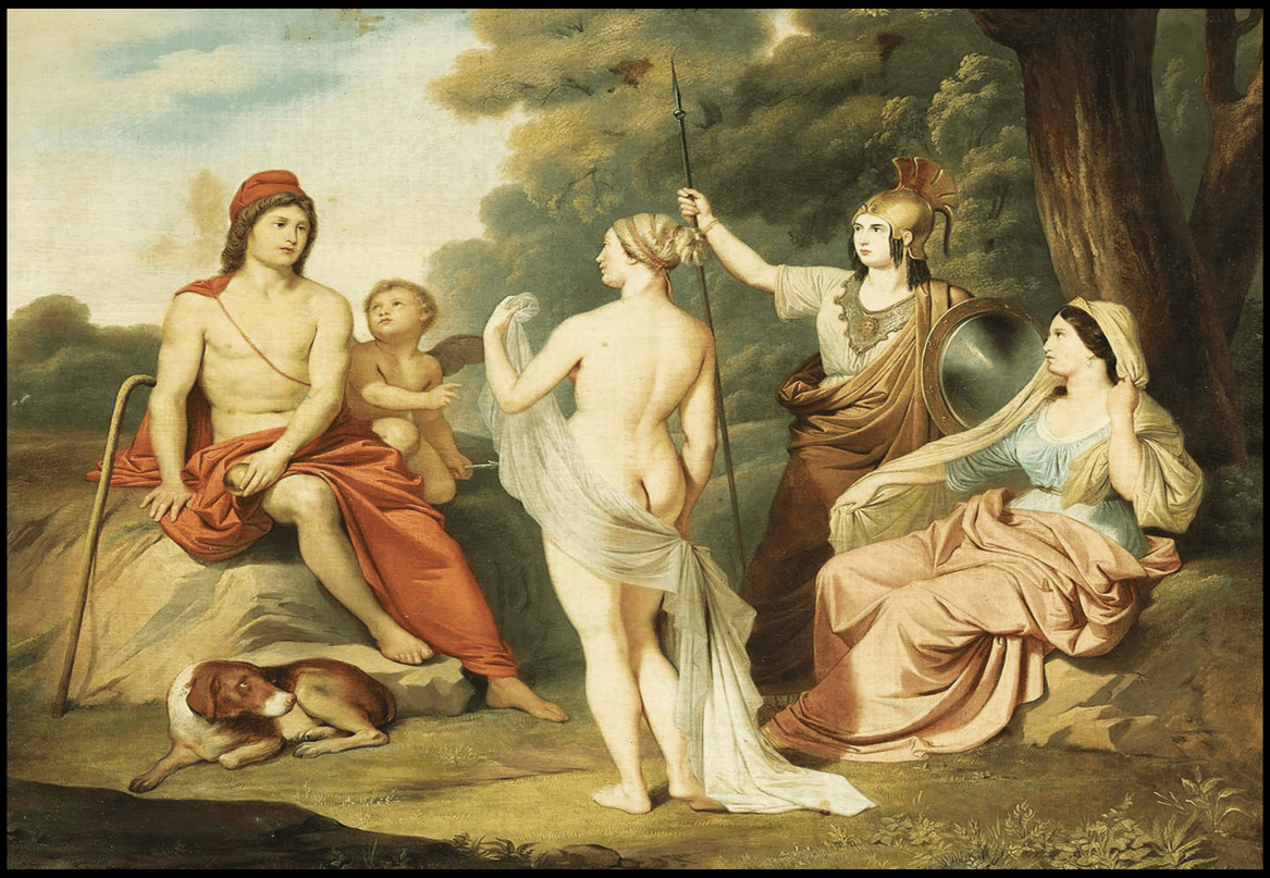 Jacques-Louis David - The Judgment of Paris