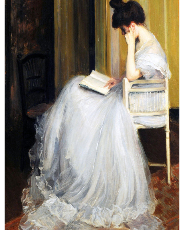 Jacques Émile Blanche - Mujer Leyendo