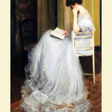 Jacques Émile Blanche - Mujer Leyendo Poster