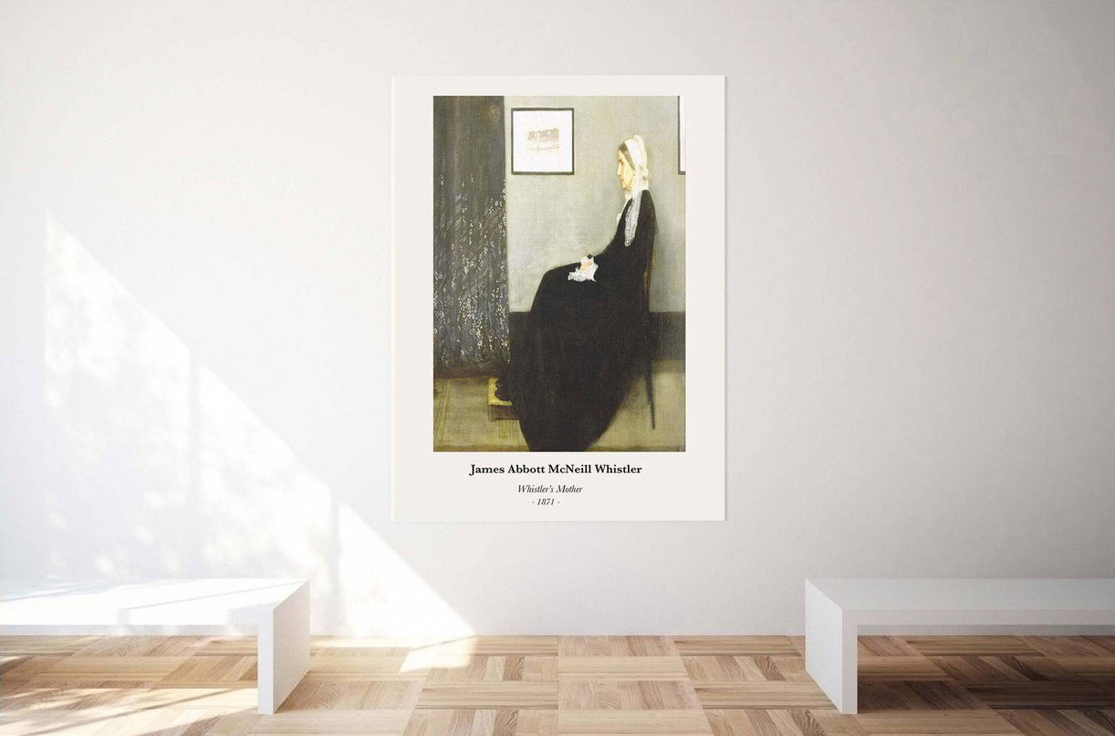 James Abbott McNeill Whistler - Whistler's Mother Poster