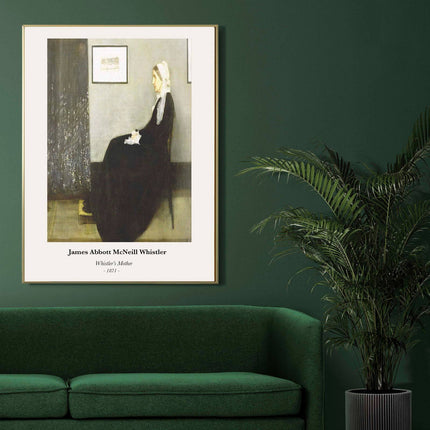 James Abbott McNeill Whistler - Whistler's Mother Poster
