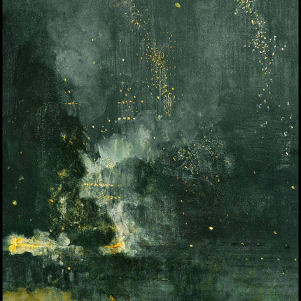 James McNeill Whistler - Nocturne in Black and Gold – The Falling Rocket