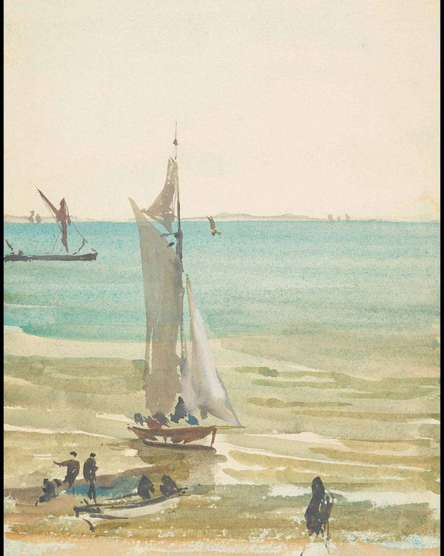 James McNeill Whistler - Southend–The Pleasure Yacht