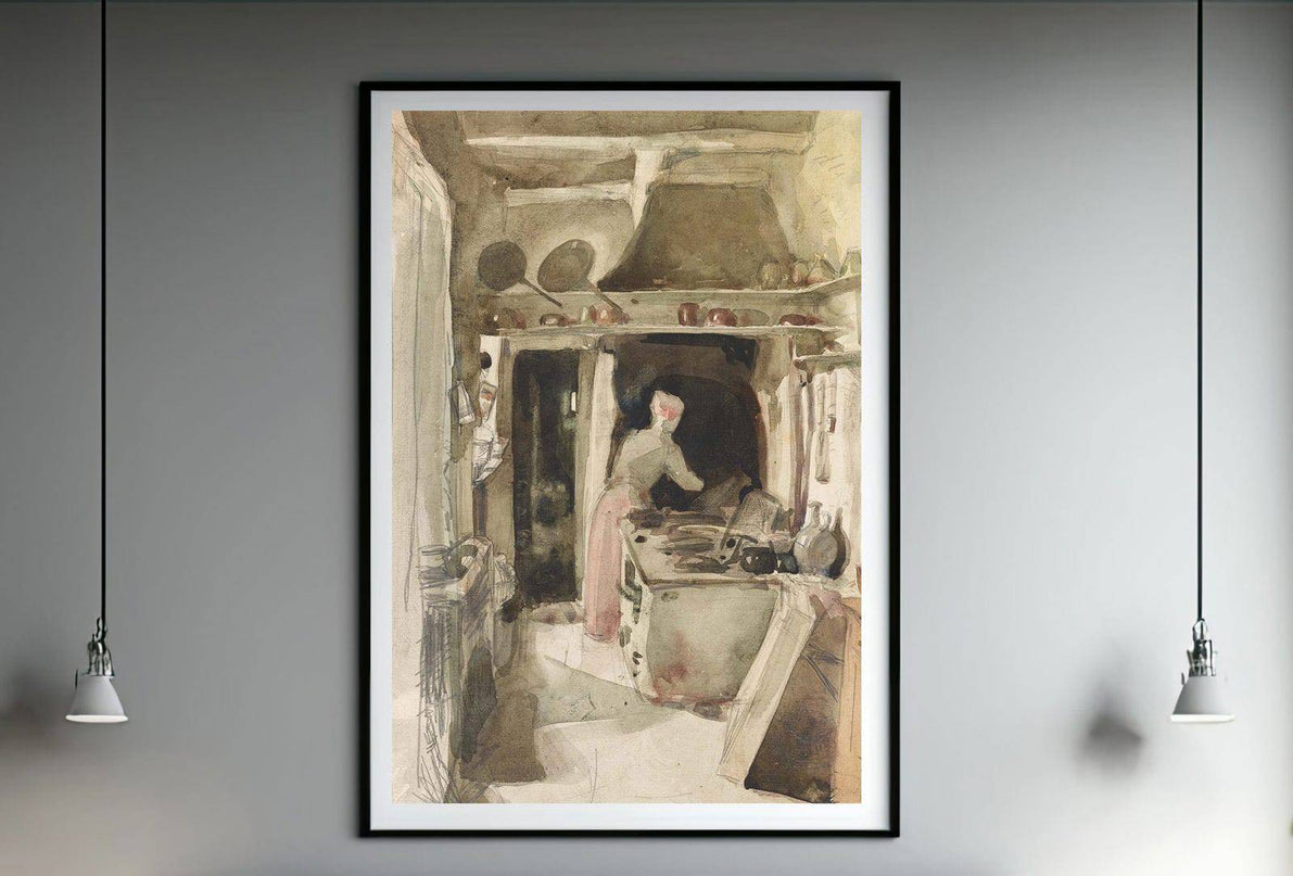 James McNeill Whistler - The Kitchen