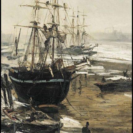 James McNeill Whistler - The Thames in Ice