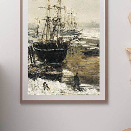 James McNeill Whistler - The Thames in Ice