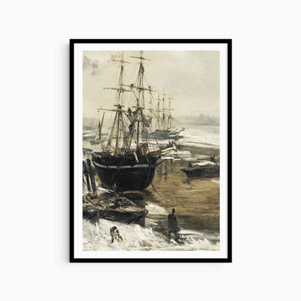 James McNeill Whistler - The Thames in Ice