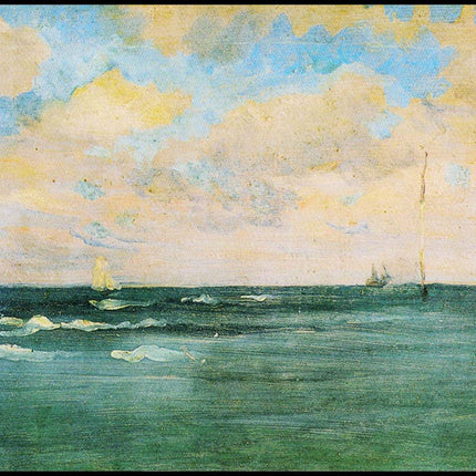 James McNeill Whistler - Violet and Silver - The Deep Sea