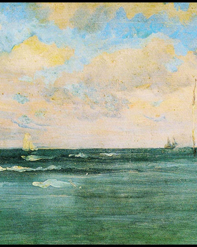 James McNeill Whistler - Violet and Silver - The Deep Sea