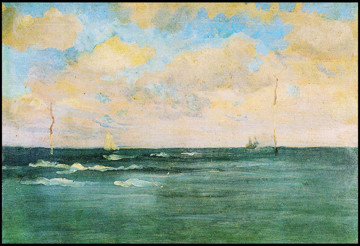 James McNeill Whistler - Violet and Silver - The Deep Sea