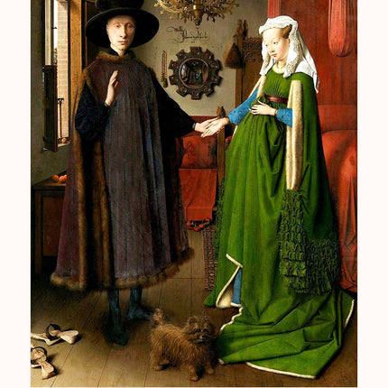 Jan van Eyck - The Arnolfini Portrait Poster
