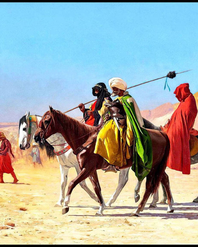 Jean-Léon Gérôme - Riders Crossing the Desert