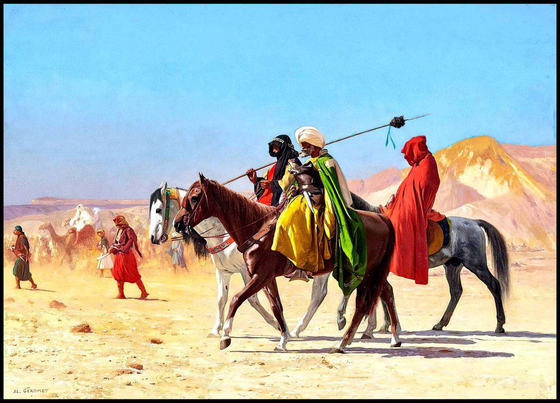 Jean-Léon Gérôme - Riders Crossing the Desert